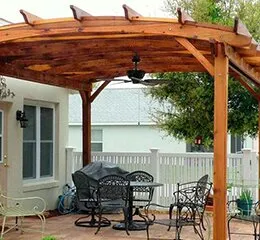 Pergolado de Madeira